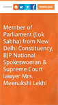 Mobile Screenshot of meenakshilekhi.com